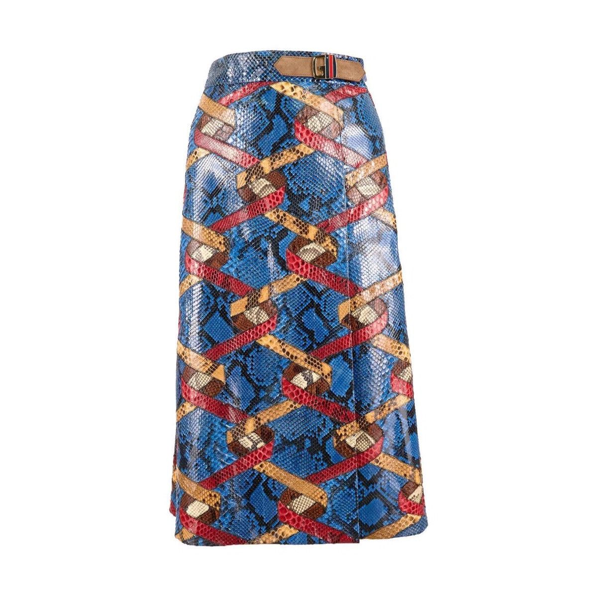 NWT Gucci python skirt