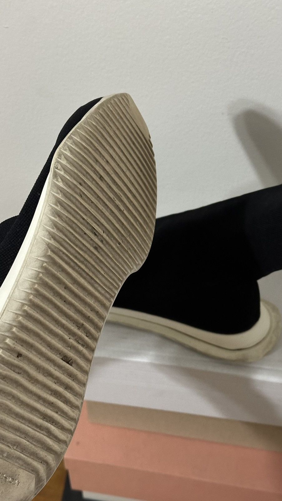 Rick Owens Drkshdw Rick Owens Drkshdw Sock Sneakers Size US 11 / EU 44 - 6 Thumbnail