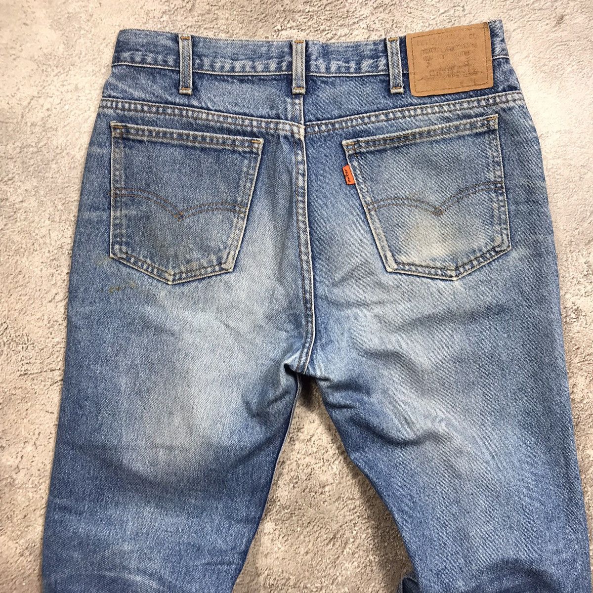 Vintage Vintage 90s Levis Distressed Baggy Jeans Grunge Thrashed 30 Size US 30 / EU 46 - 5 Thumbnail