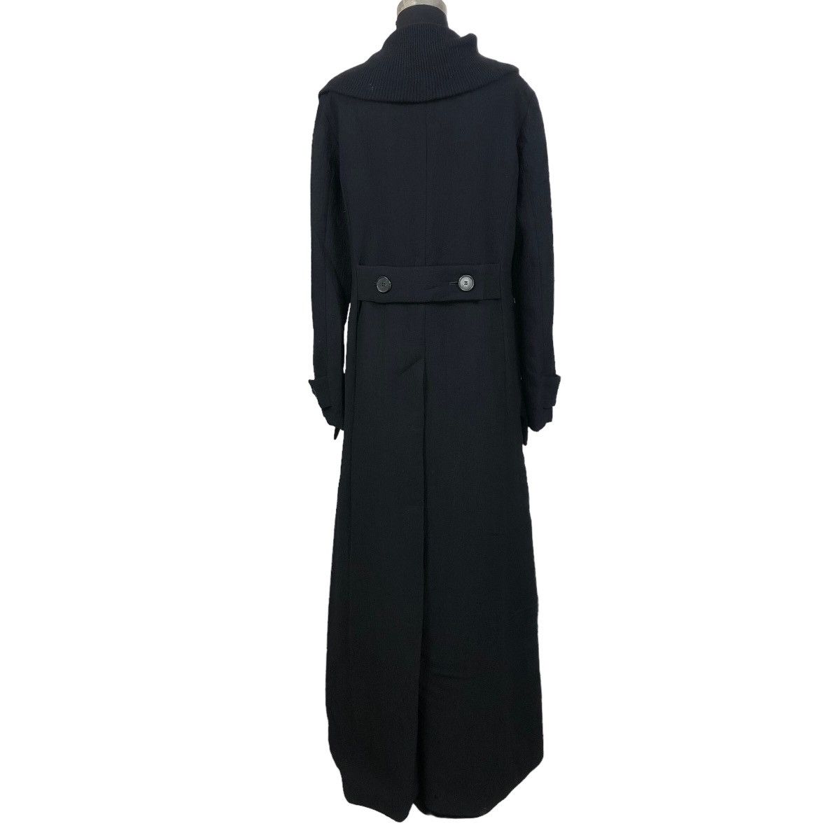 Yohji Yamamoto Vintage 90s Y’s Yohji Yamamoto Large Collar Wool Overcoat Size M / US 6-8 / IT 42-44 - 16 Thumbnail
