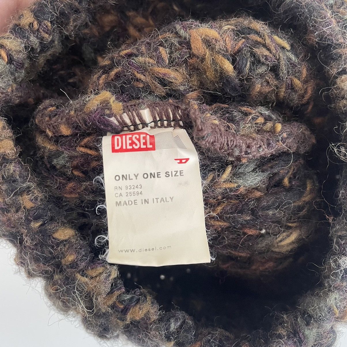 Designer × Diesel × Vintage Diesel Hat Size ONE SIZE - 3 Thumbnail