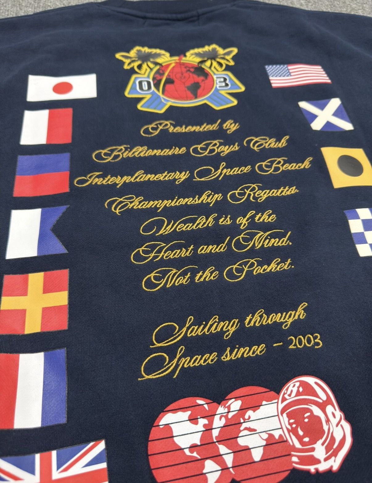 Billionaire Boys Club American Washed Crewneck Sweatshirt Billionaire Boys Club Size US M / EU 48-50 / 2 - 4 Thumbnail