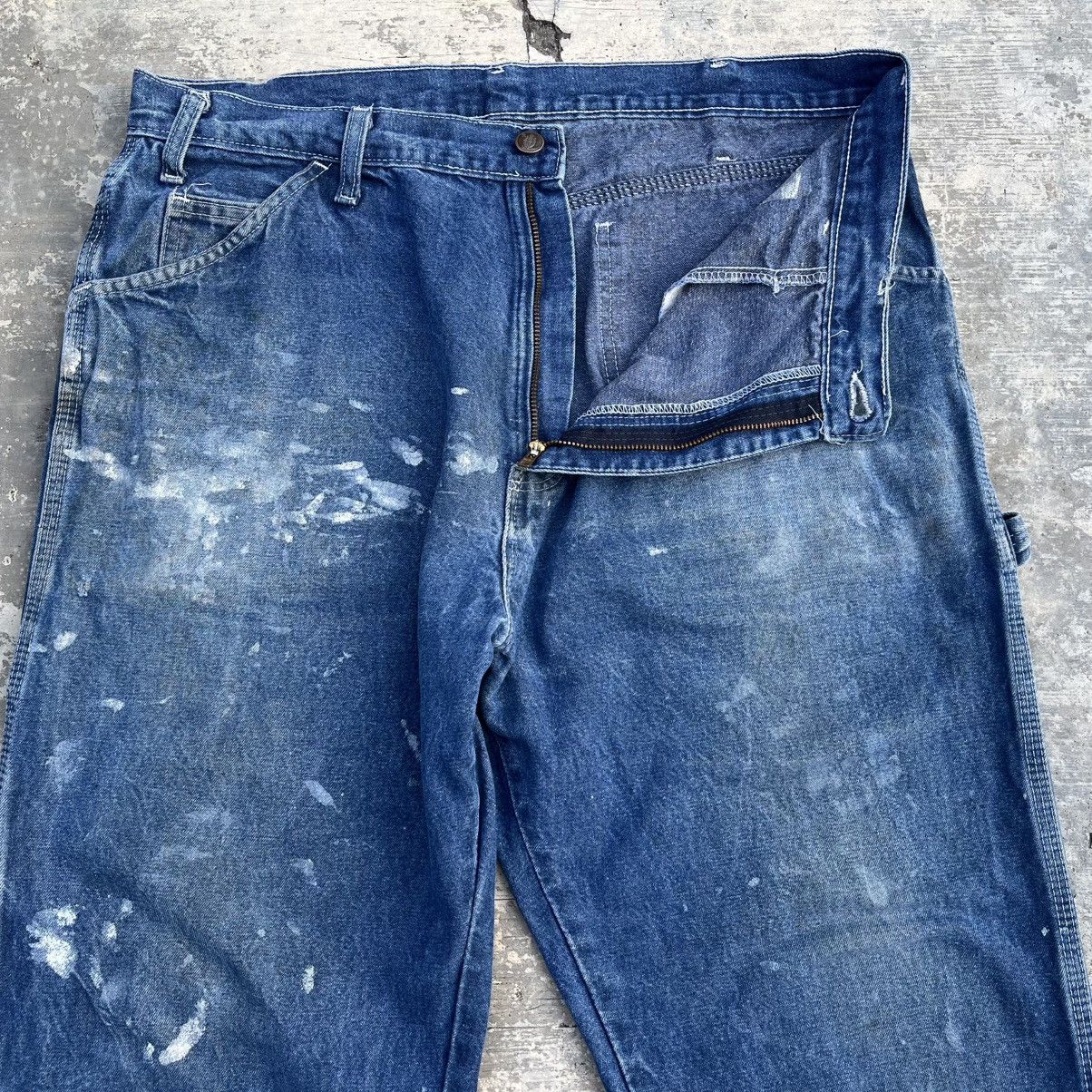 Dickies Dickies Painted Carpenter Denim Jeans Size 34x31 Size US 34 / EU 50 - 5 Thumbnail