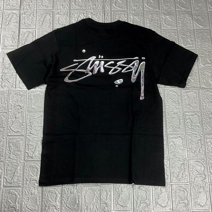 Vintage Stussy Mercury Tee Black | Grailed