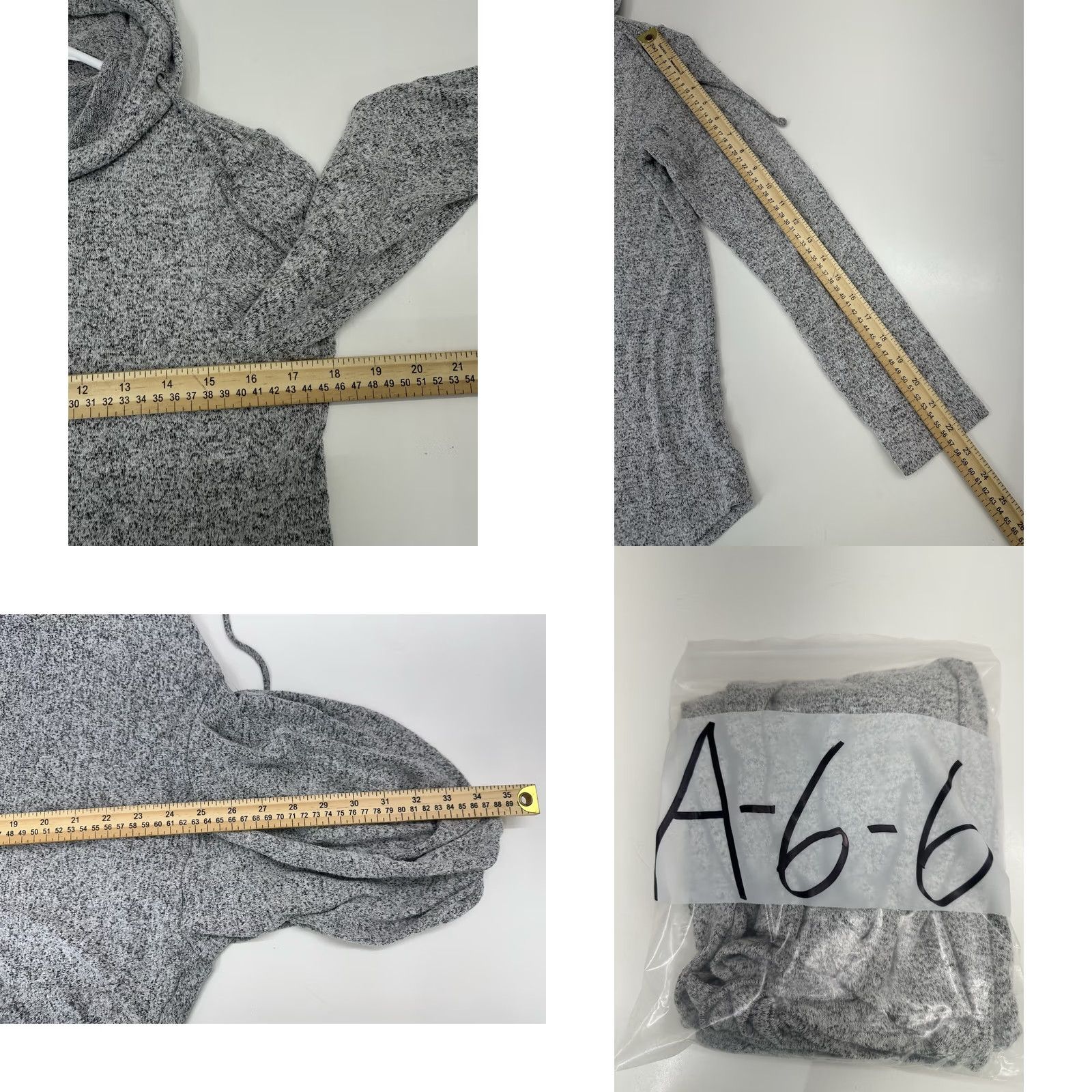 Vintage Onque Casual Womens Shirt Size Small Gray Long Sleeve Hooded Free Shipping Size S / US 4 / IT 40 - 8 Thumbnail