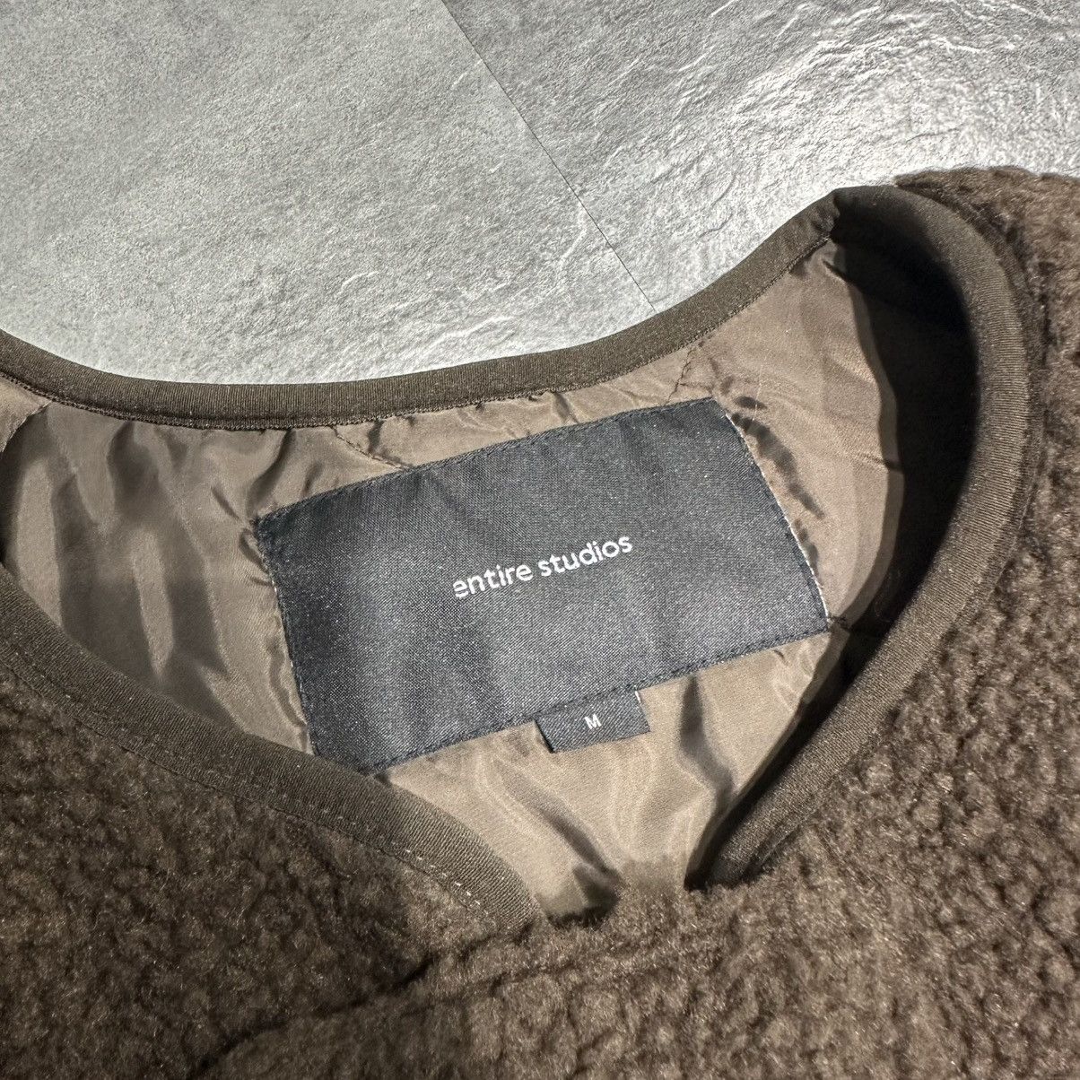 Entire Studios Entire Studios Fluffy Fleece Overcoat / Bomber Jacket Size US M / EU 48-50 / 2 - 5 Thumbnail