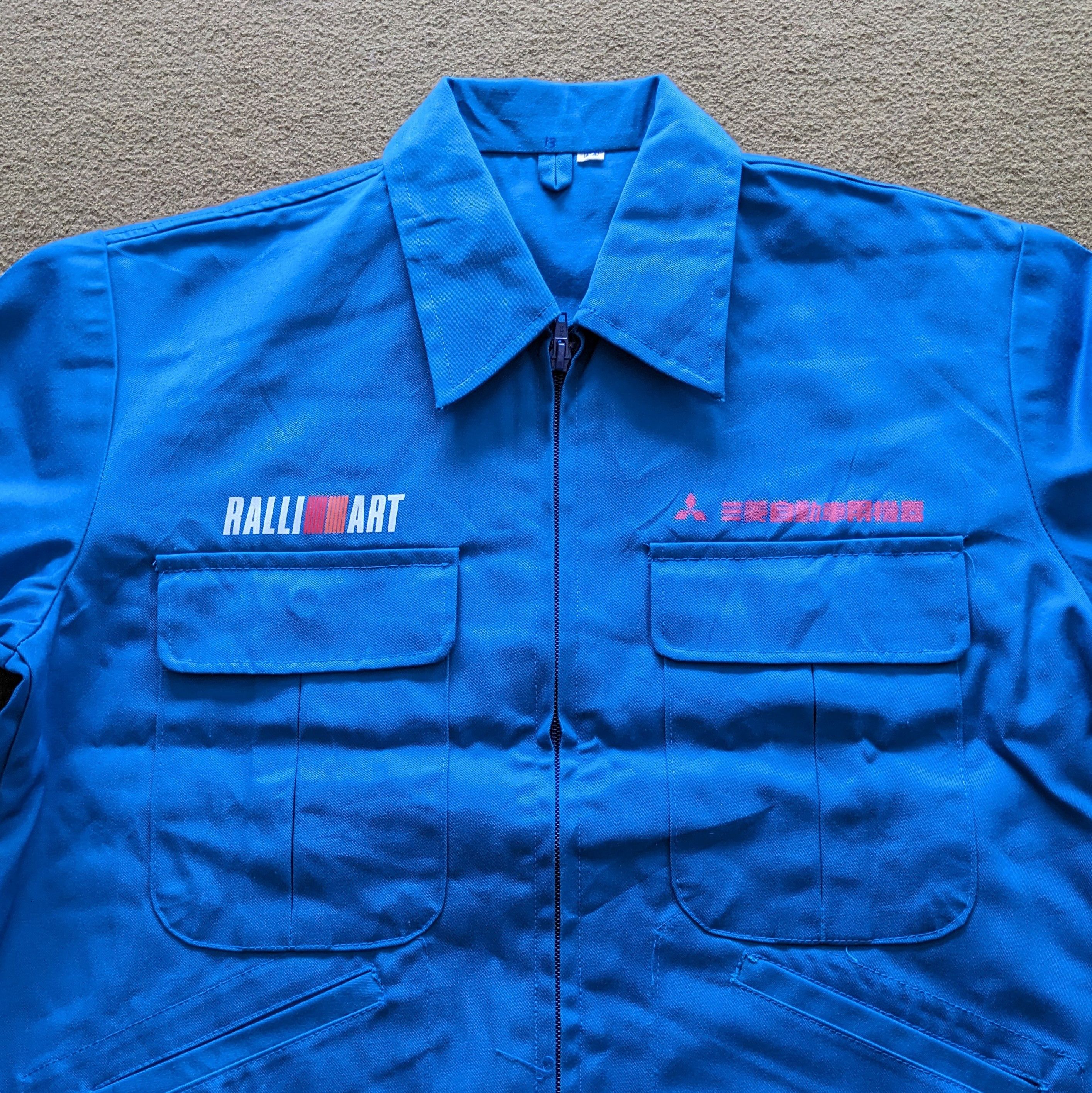 Japanese Brand Vintage MITSUBISHI RALLI ART Racing Uniform Custom Jacket Size US S / EU 44-46 / 1 - 2 Thumbnail
