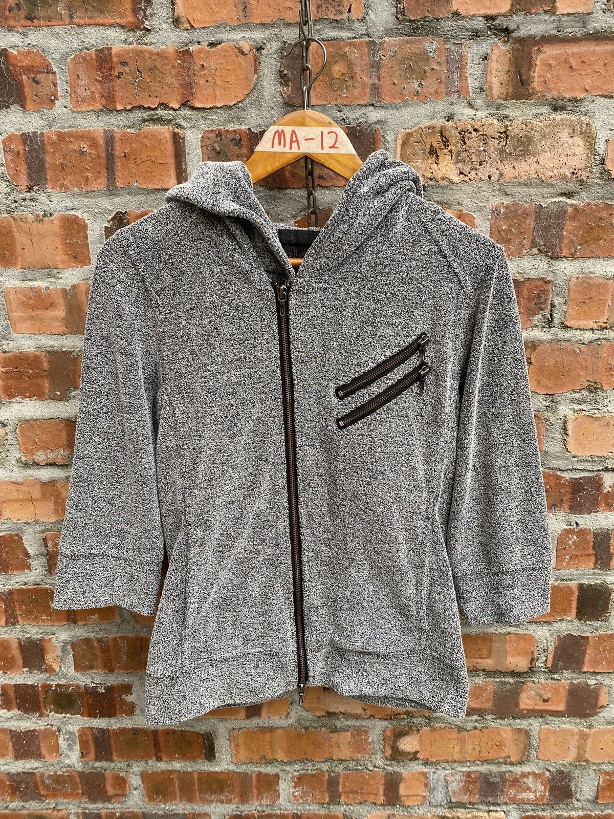 GOSTAR DE FUGA 2000s FUGA adjustable large Bono Hoodie Vkei Size US M / EU 48-50 / 2 - 2 Thumbnail