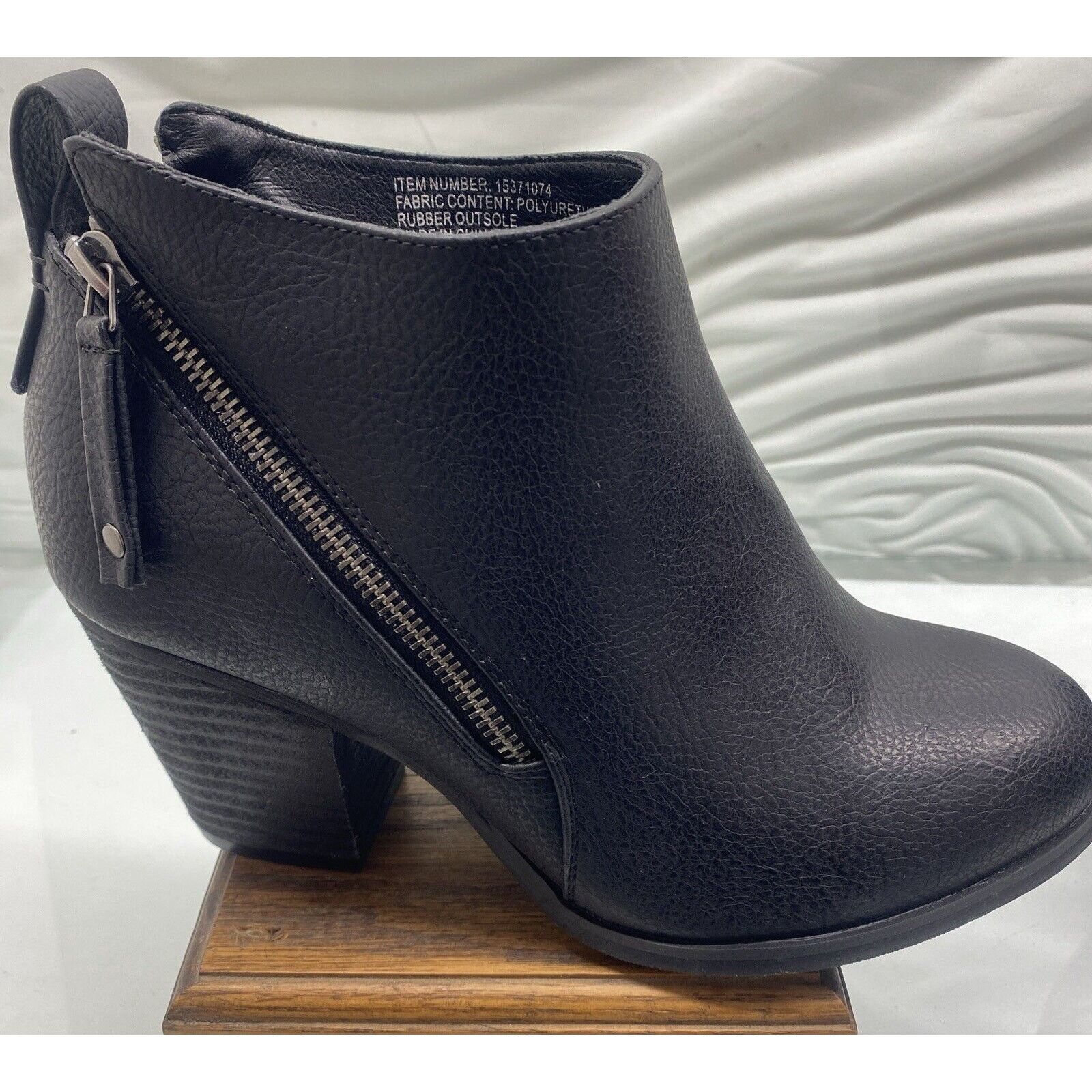 Corridor Torrid Womens Boots Black Leather Size 7.5-NEW Size US 7.5 / IT 37.5 - 4 Thumbnail