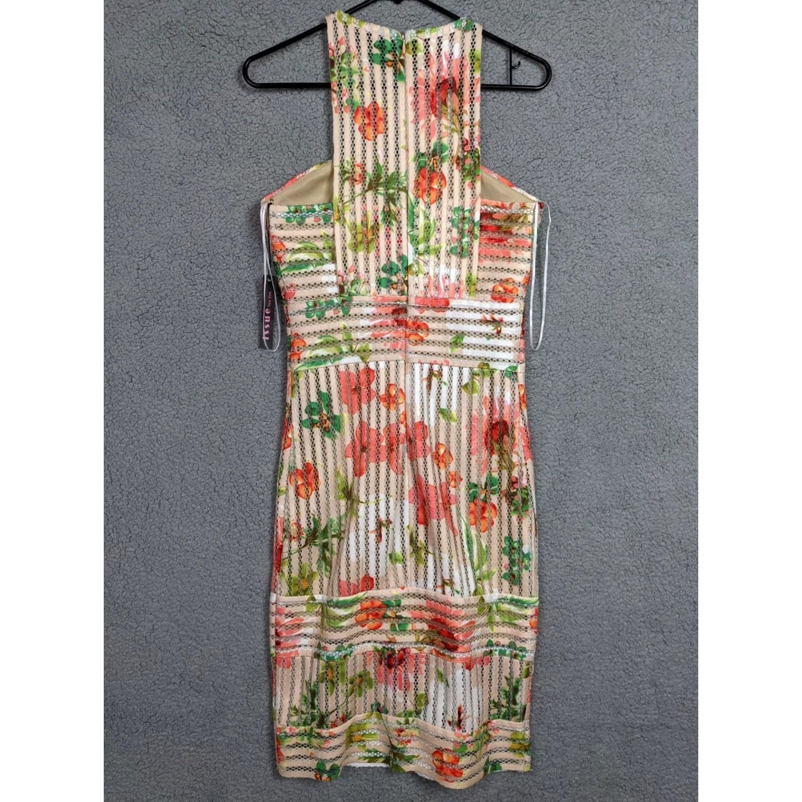 Vintage Issue New York Women's Floral Printed Dress Size 4 Red Casual Size S / US 4 / IT 40 - 7 Thumbnail