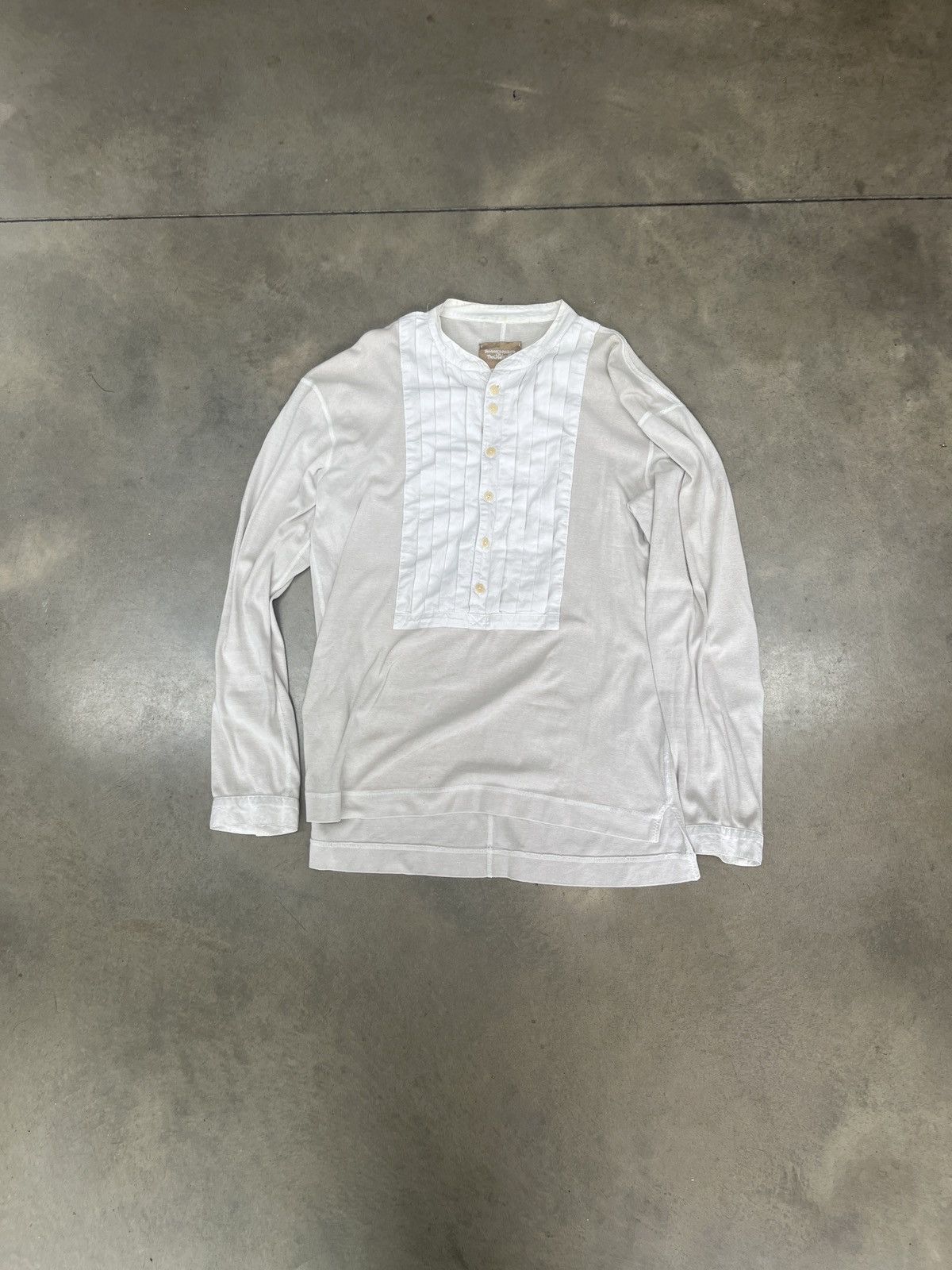 Takahiromiyashita The Soloist. classic pin tuck shirt. Size US S / EU 44-46 / 1 - 1 Thumbnail