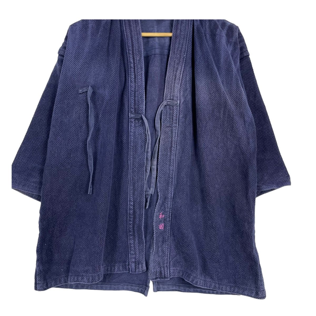 Blue Blue Japan × Japanese Brand × Kapital 💥INDIGO DYED JAPAN BLUE SHORT KIMONO Size US L / EU 52-54 / 3 - 5 Thumbnail