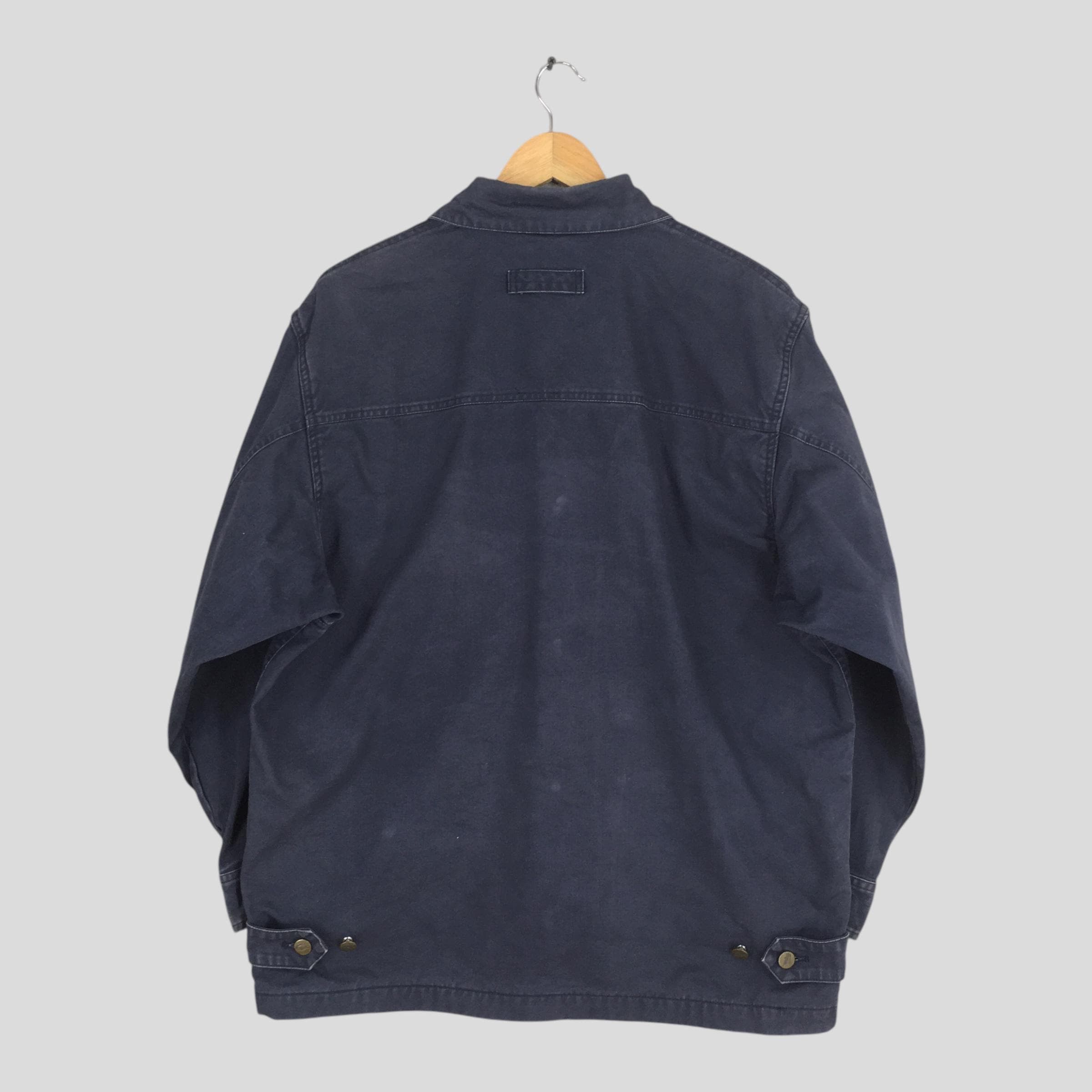 Lacoste Vintage 90s Lacoste Denim Workers Jacket Large Size US L / EU 52-54 / 3 - 8 Thumbnail
