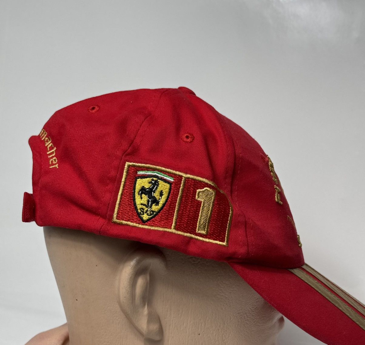 Ferrari Ferrari F1 World Champion Michael Schumacher Racing Cap Size ONE SIZE - 5 Thumbnail