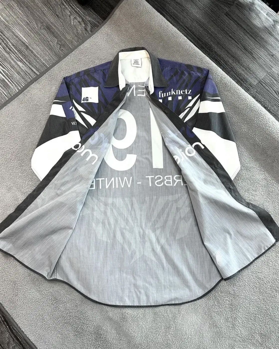 Vetements *rare*Vetements 19AW Lichtenstein Football Jersey Shirts Size US XS / EU 42 / 0 - 4 Thumbnail