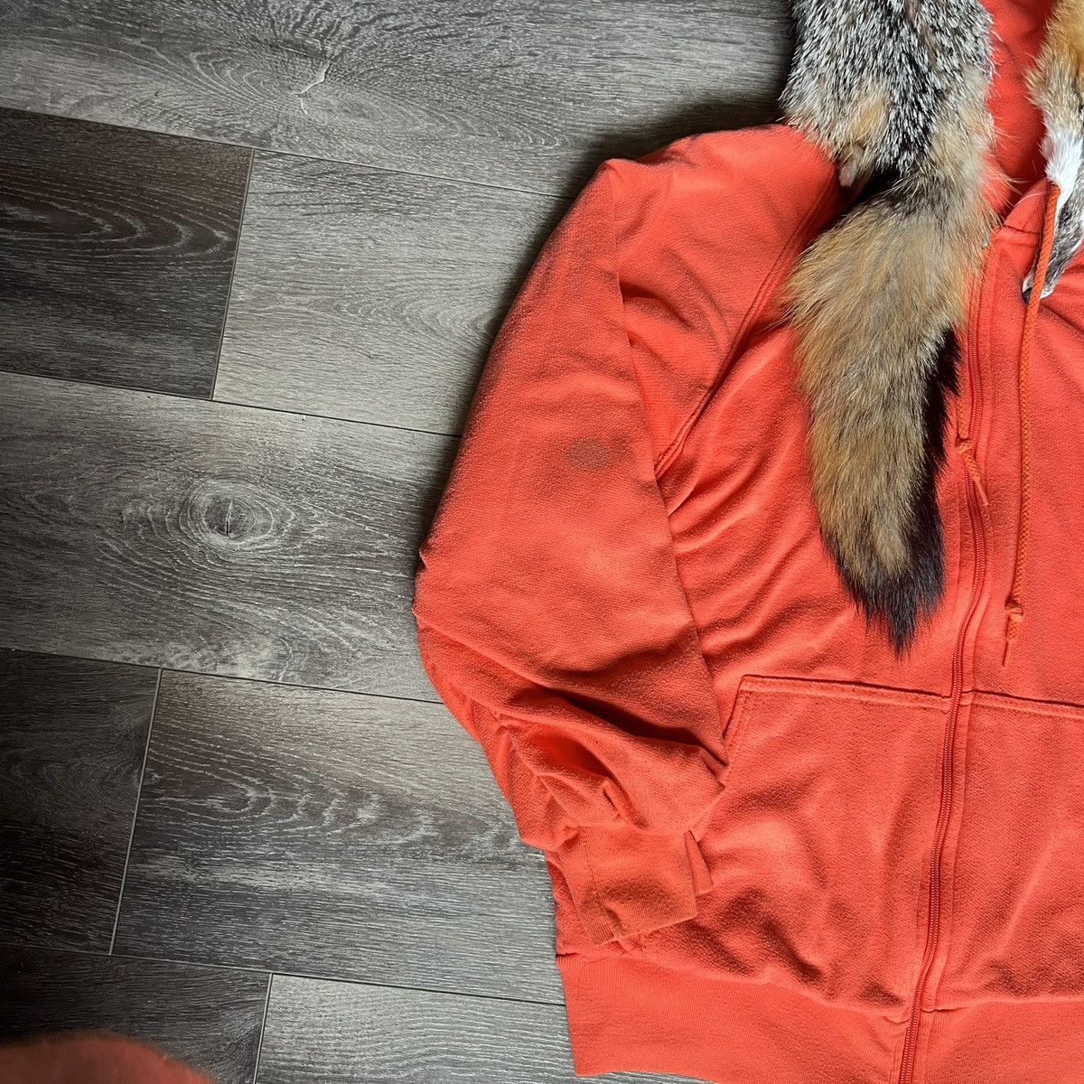 Kentucky Boy Tyler Kentucky Boy Tyler Fox Pelt Fur Thermal Lined Zip Up Hoodie Size US S / EU 44-46 / 1 - 7 Thumbnail