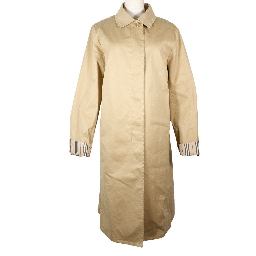 Burberry Burberry Burberry Cotton Polyurethane Coat Cotton Outerwear FDC32-202-40 DUTY FREE for USA Size ONE SIZE - 1 Thumbnail