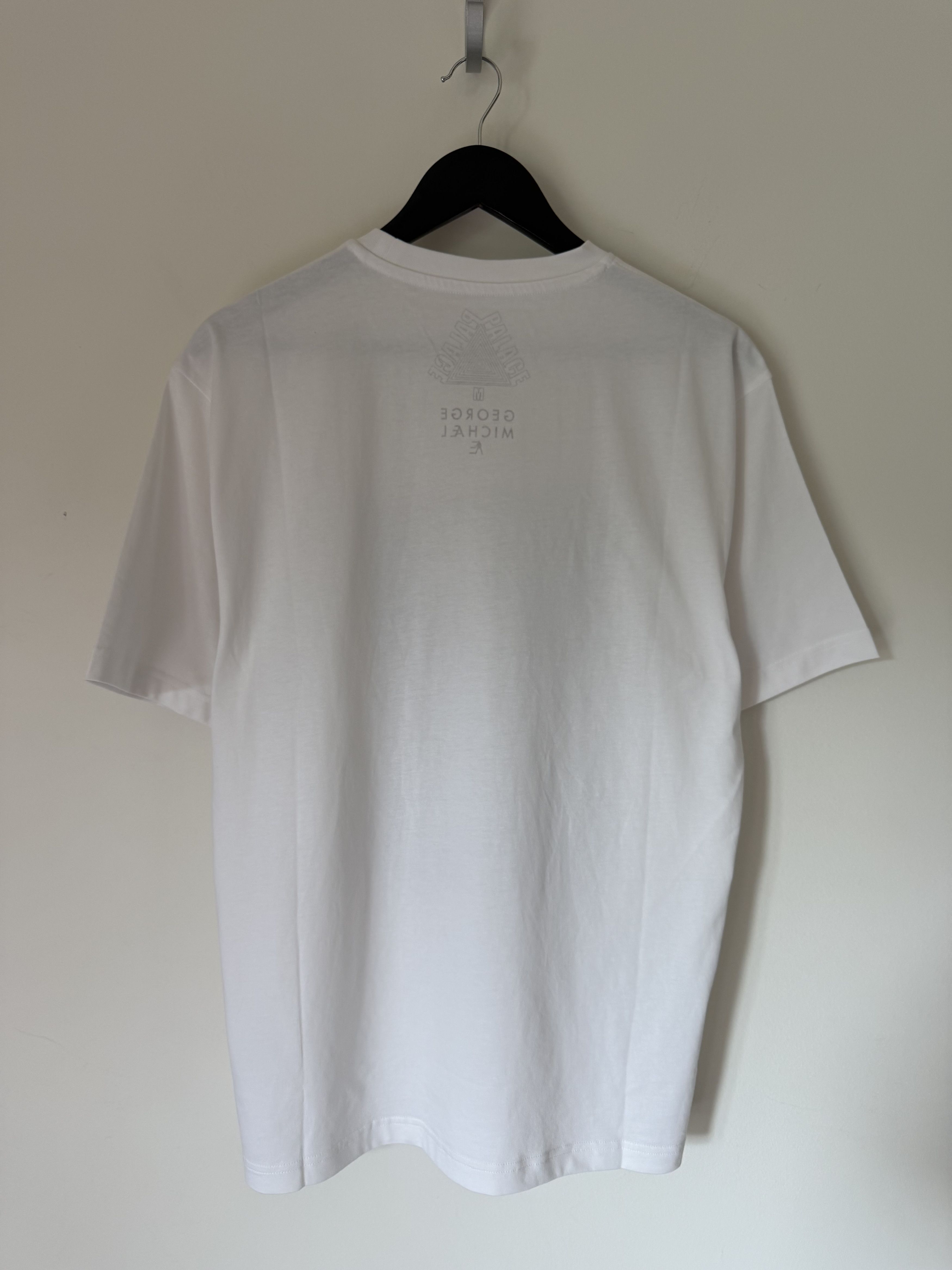 Palace Palace George Michael Tee in White Size US M / EU 48-50 / 2 - 3 Thumbnail