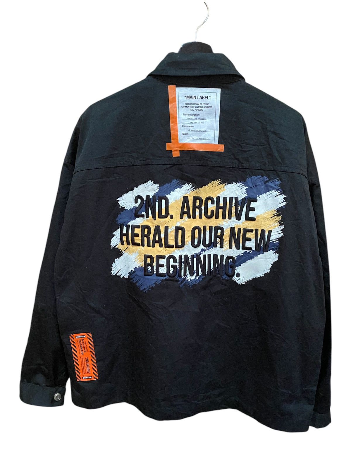 Japanese Brand 2nd Archive Black Utility Jacket – Contemporary Streetwear Size US L / EU 52-54 / 3 - 1 Thumbnail