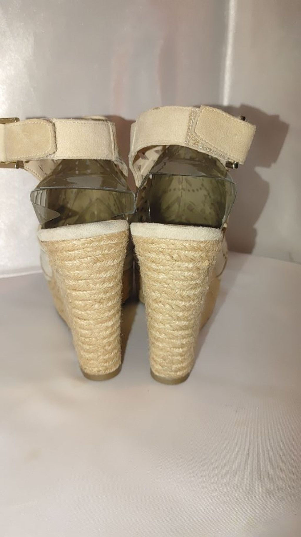 Marc Fisher Marc Fisher Harlea Wedge Sandal Size 6.5M in Color New Ambra Size US 6.5 / IT 36.5 - 6 Thumbnail