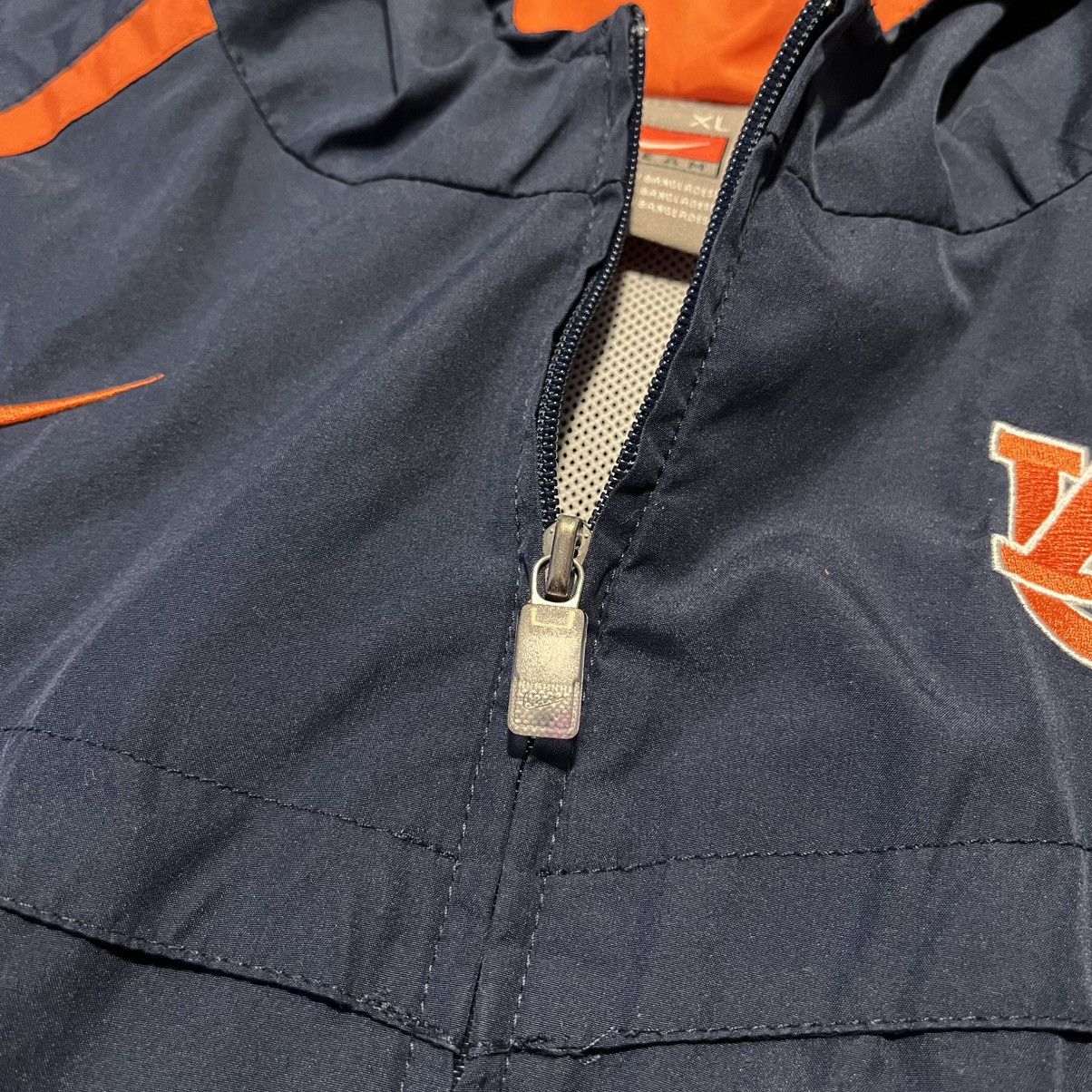 Nike Vintage Nike Auburn University Windbreaker Zip Hooded Jacket Size US M / EU 48-50 / 2 - 6 Thumbnail