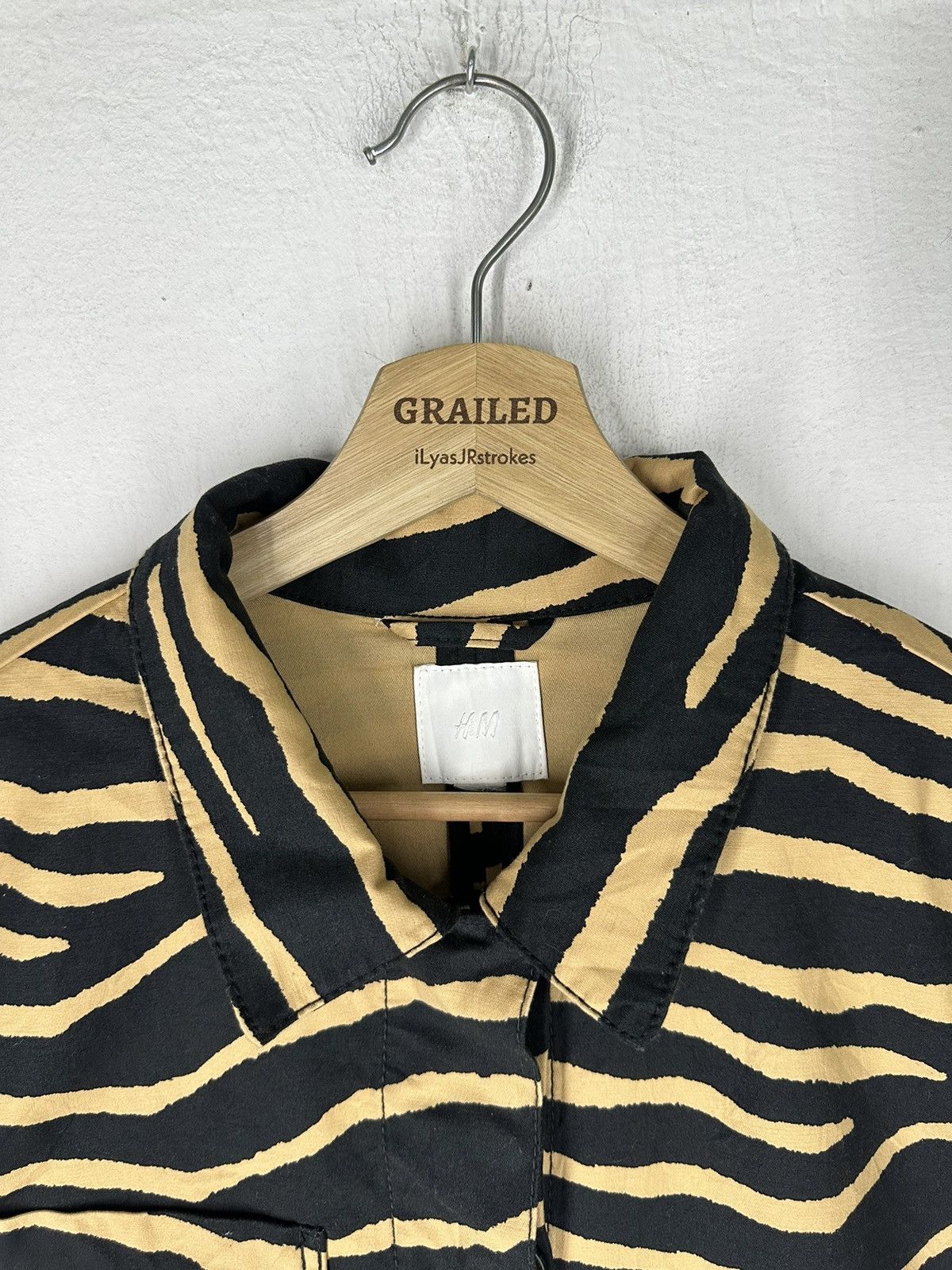 H&M Lightweigh Cotton Jacket Size M / US 6-8 / IT 42-44 - 4 Thumbnail
