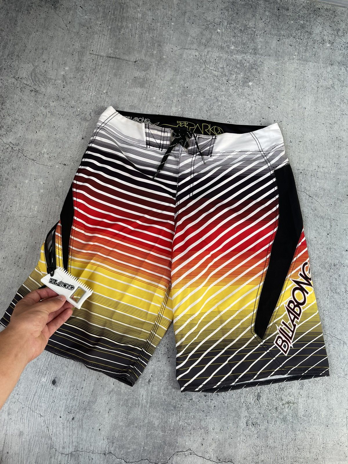 Billabong Vintage Billabong Board Shorts Signature Andy Irons Size US 33 - 6 Thumbnail