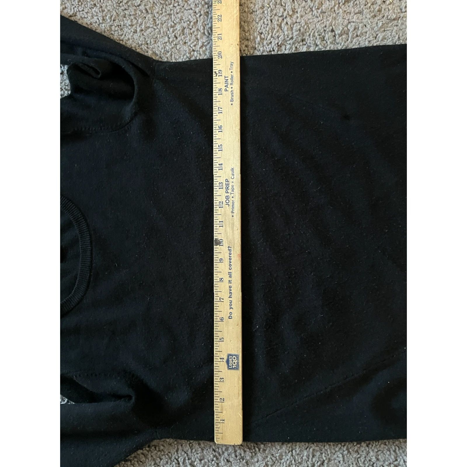 French Connection French Connection Sweater Women XS Black Crew Neck Long Sleeve Ribbed Trim Pullover Knit Size XS / US 0-2 / IT 36-38 - 4 Thumbnail