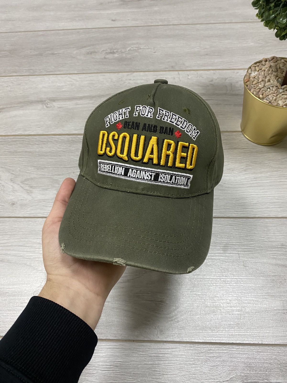 Dsquared fight for freedom cap black online