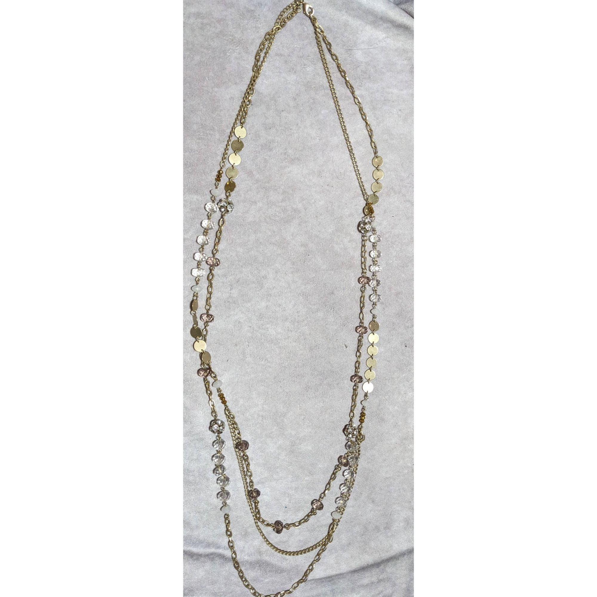 Other Y2K Gold Glam Multilayer Necklace Size ONE SIZE - 7 Thumbnail