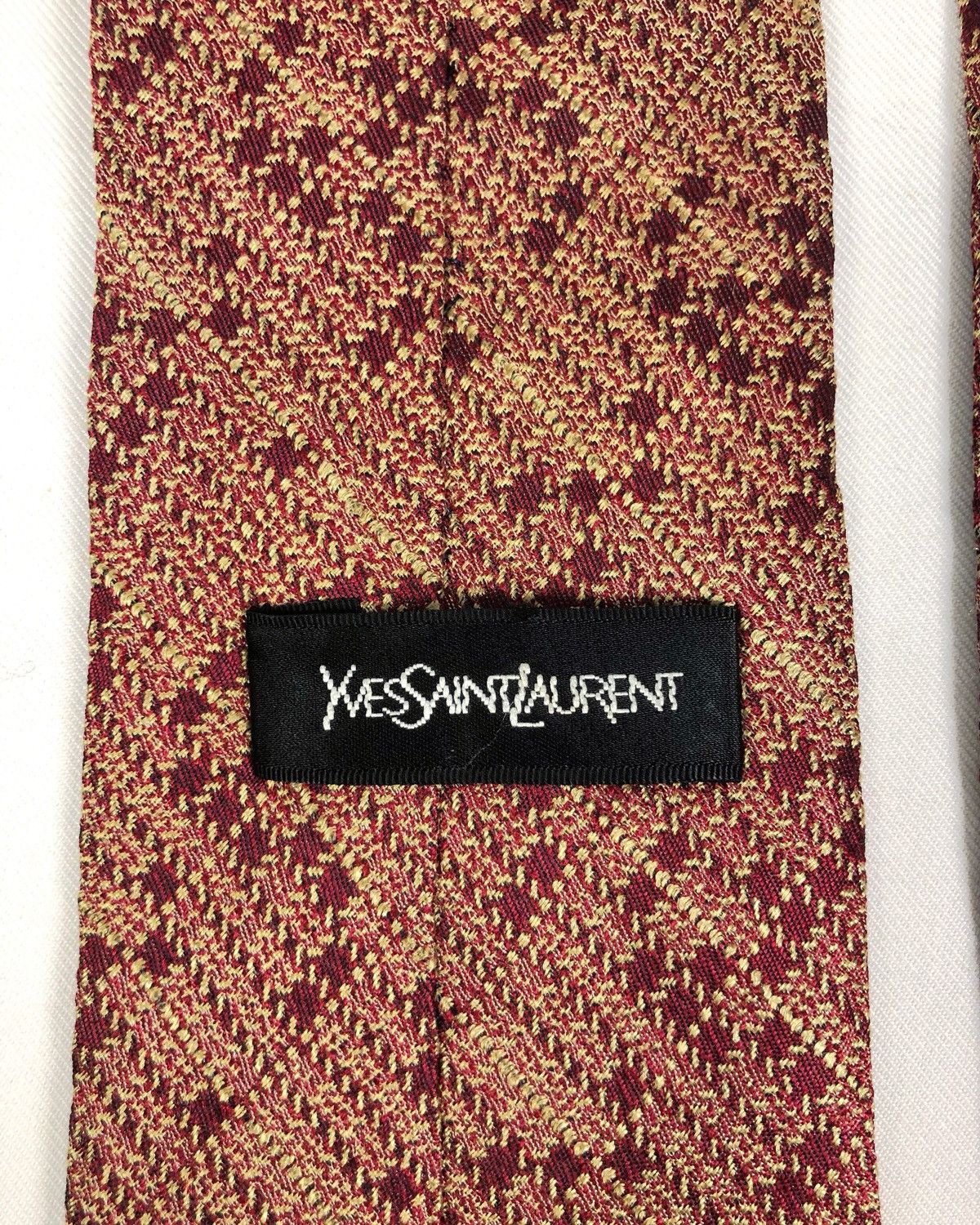 Yves Saint Laurent Rare Vintage Yves Saint Laurent YSL Silk Tie Size ONE SIZE - 6 Thumbnail