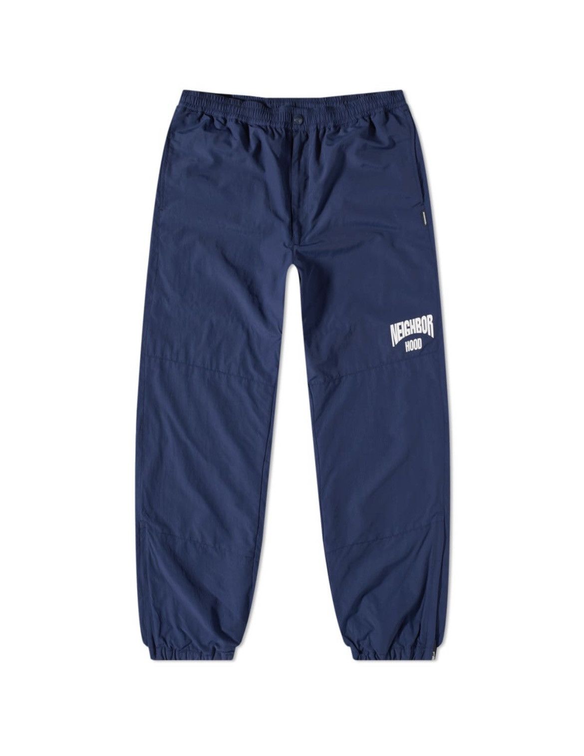 image of Men’S Neighborhood Nbhd 2023Aw Nylon Training Pants Size L in Navy, Men's