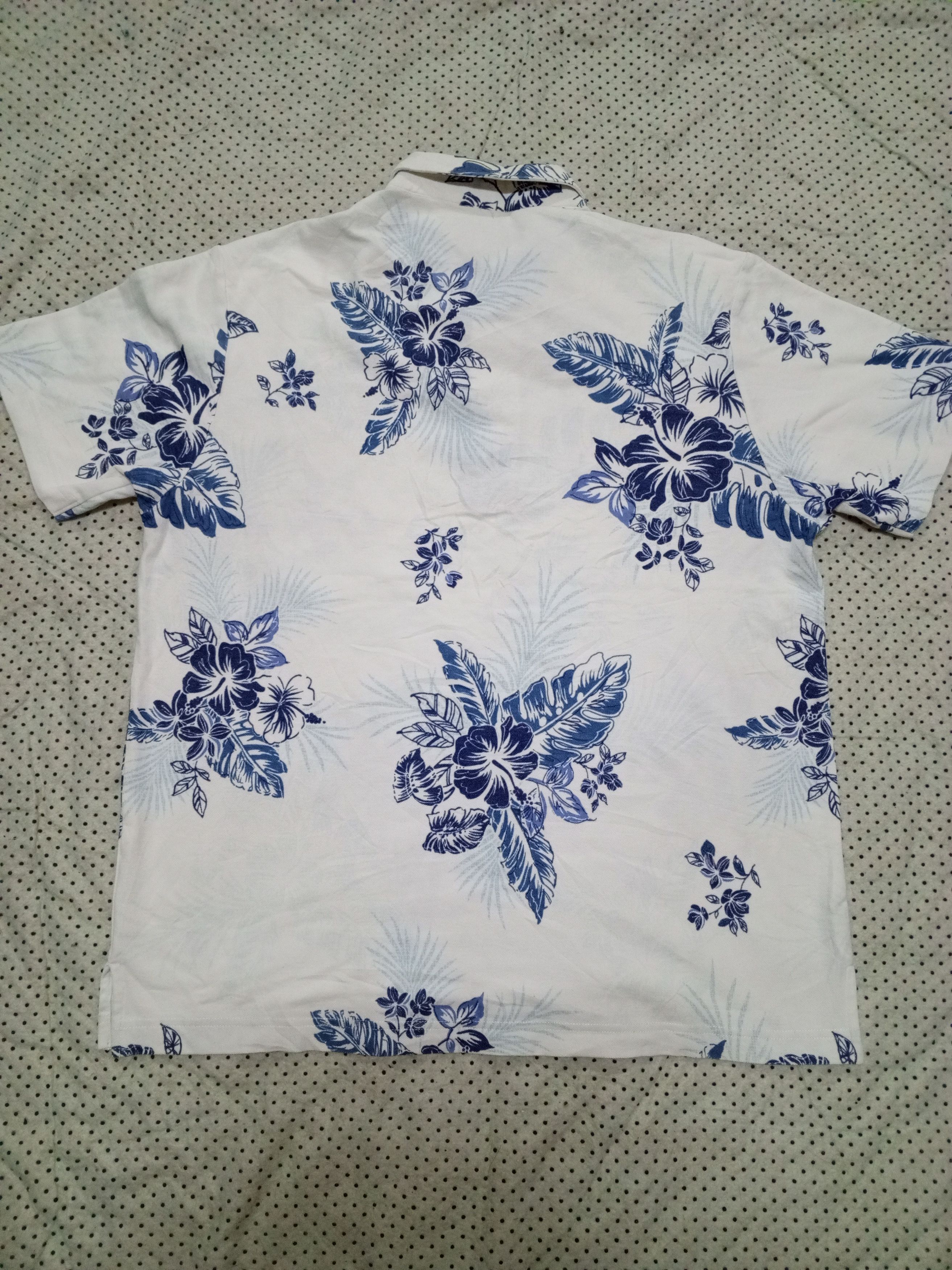 Japanese Brand × Vintage FLOWERS POLO FULLPRINT JAPAN Size US L / EU 52-54 / 3 - 2 Thumbnail