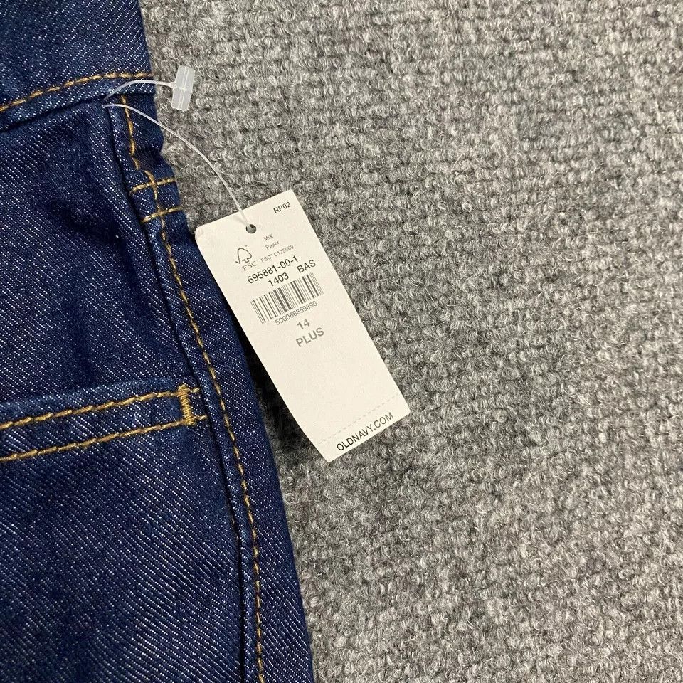 Old Navy Old Navy Jeans Women's 14 Plus Straight Leg Medium Wash Size 36" / US 14 / IT 50 - 7 Thumbnail