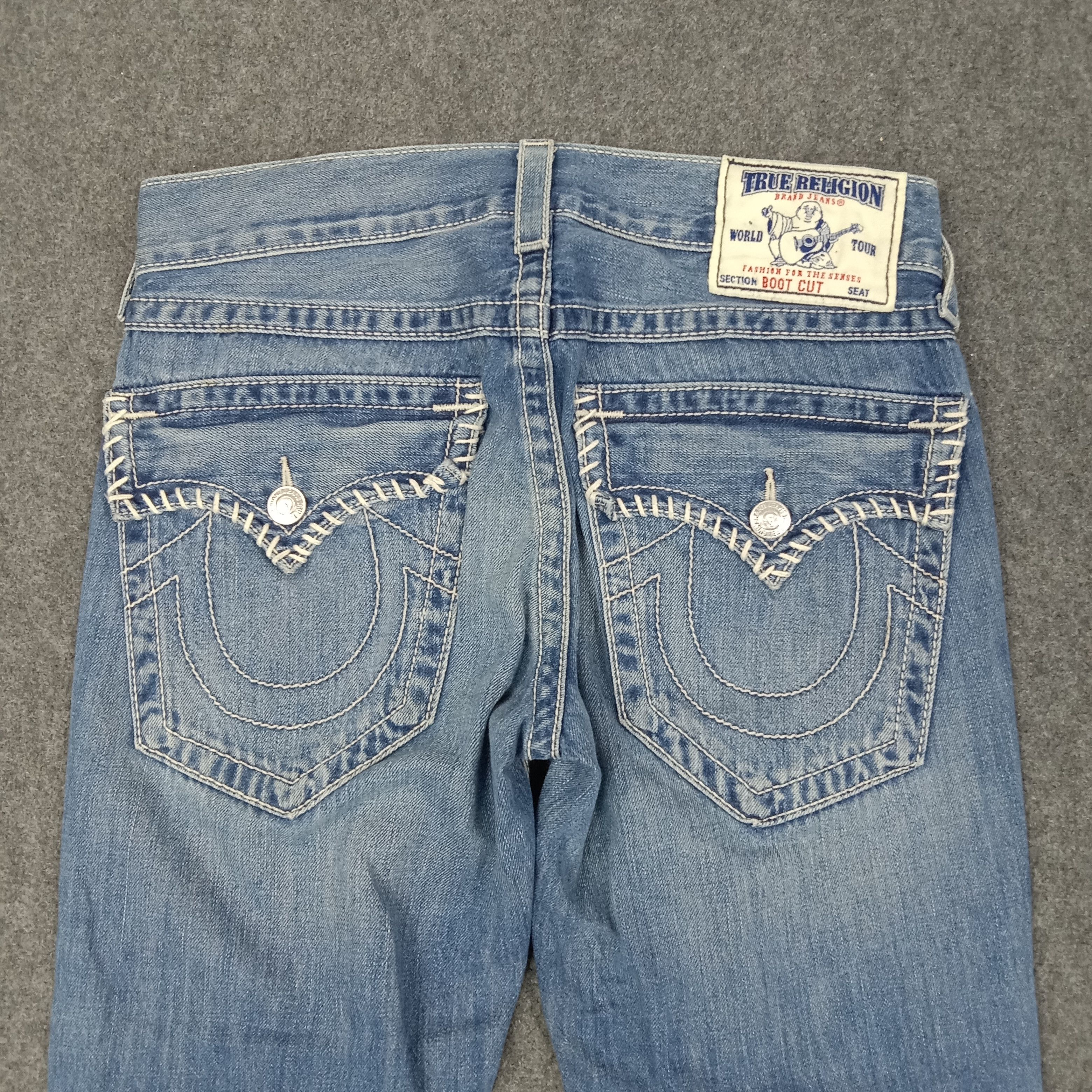 True Religion True Religion American Bootcut Denim Jeans C258N23 Size US 33 - 2 Thumbnail