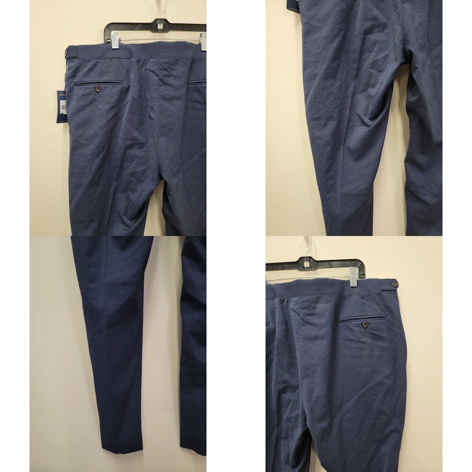 Polo Ralph Lauren Polo Ralph Lauren Dress Pants Men 40 Blue Wool Blend Corduroy NWT Pants Regular Inseam 39 City Preppy Size US L / EU 52-54 / 3 - 9 Thumbnail