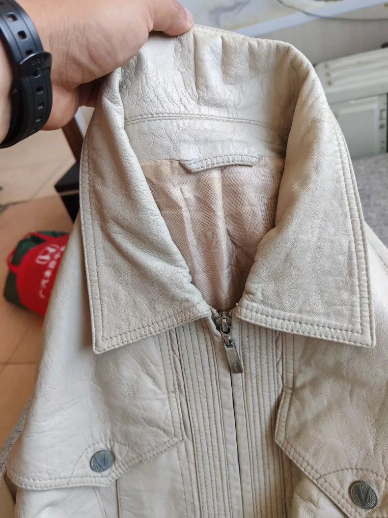 Versace Versace Delicate leather jacket with lapels Size US M / EU 48-50 / 2 - 8 Thumbnail