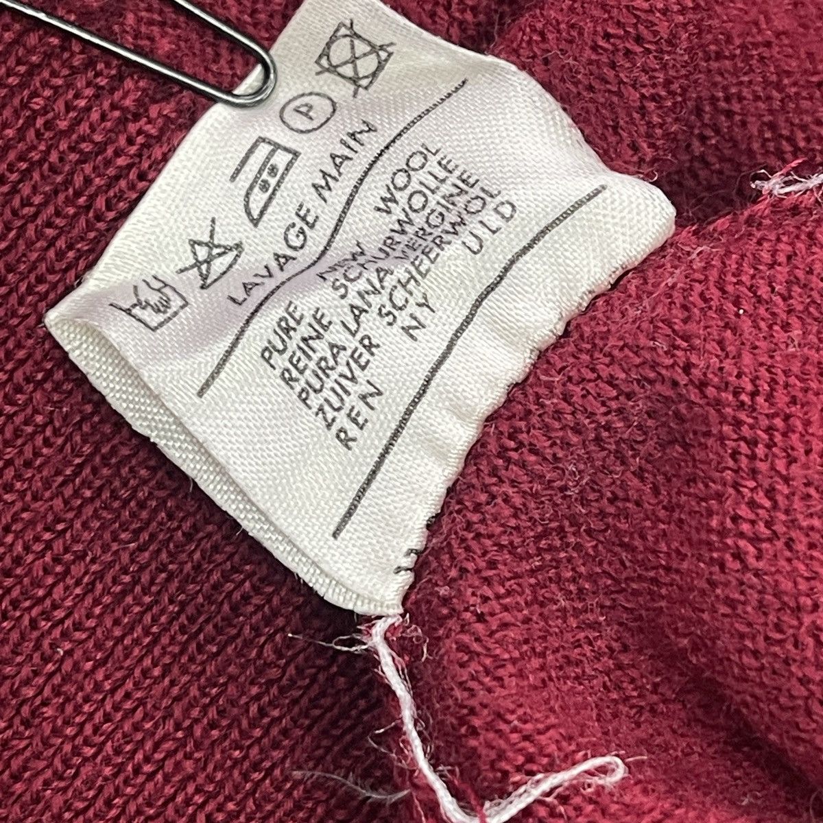Lacoste × Vintage Vintage Lacoste Chemise Wool Sweater Size 5 (M) Size US M / EU 48-50 / 2 - 9 Thumbnail