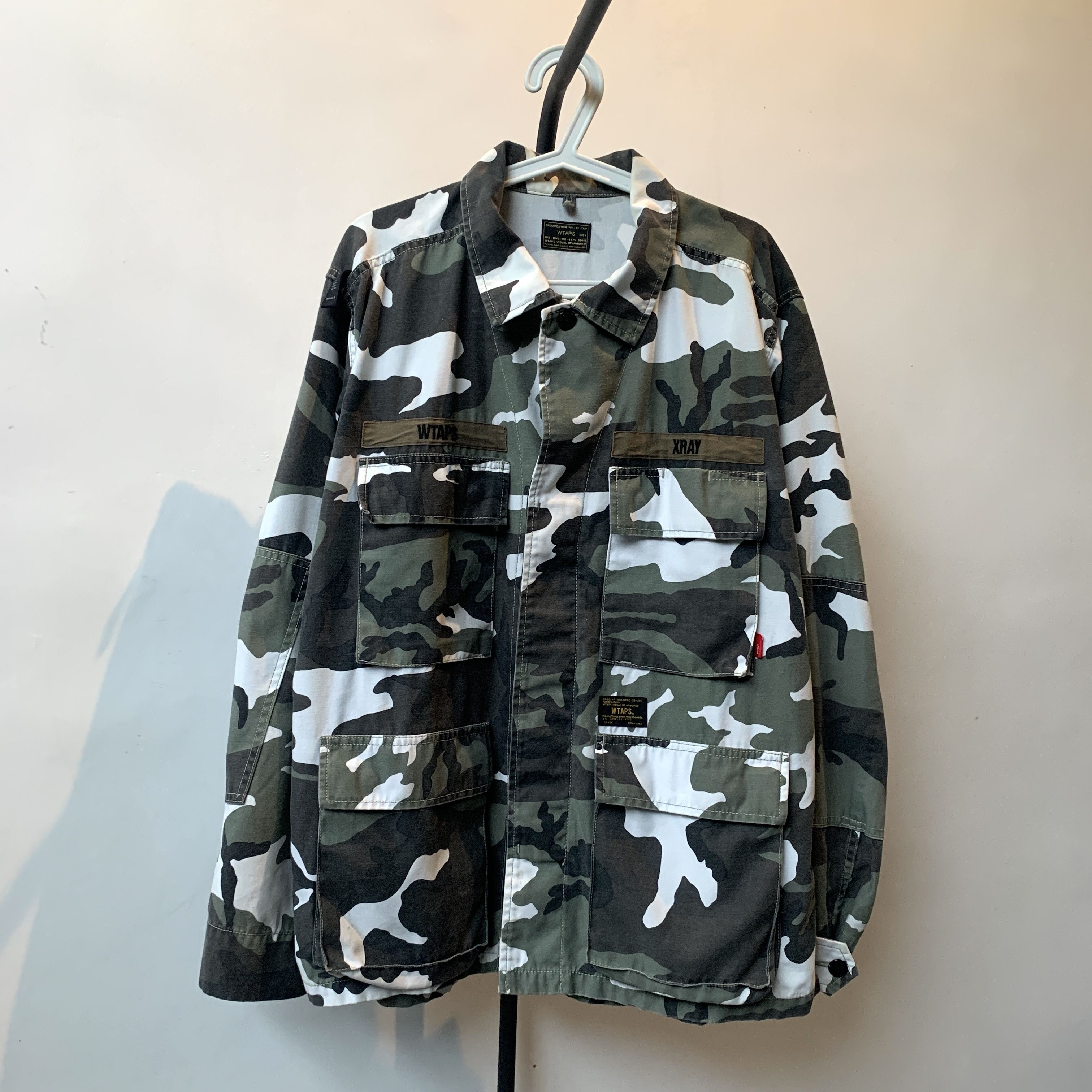 wtaps X BAPE JUNGLE L/S ジャングルシャツ wtaps X BAPE JUNGLE L/S ジャングルシャツMサイズ