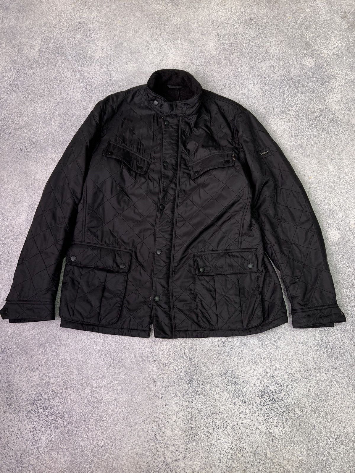 Barbour × Vintage Vintage Barbour International Quilted Jacket Size US XL / EU 56 / 4 - 11 Thumbnail