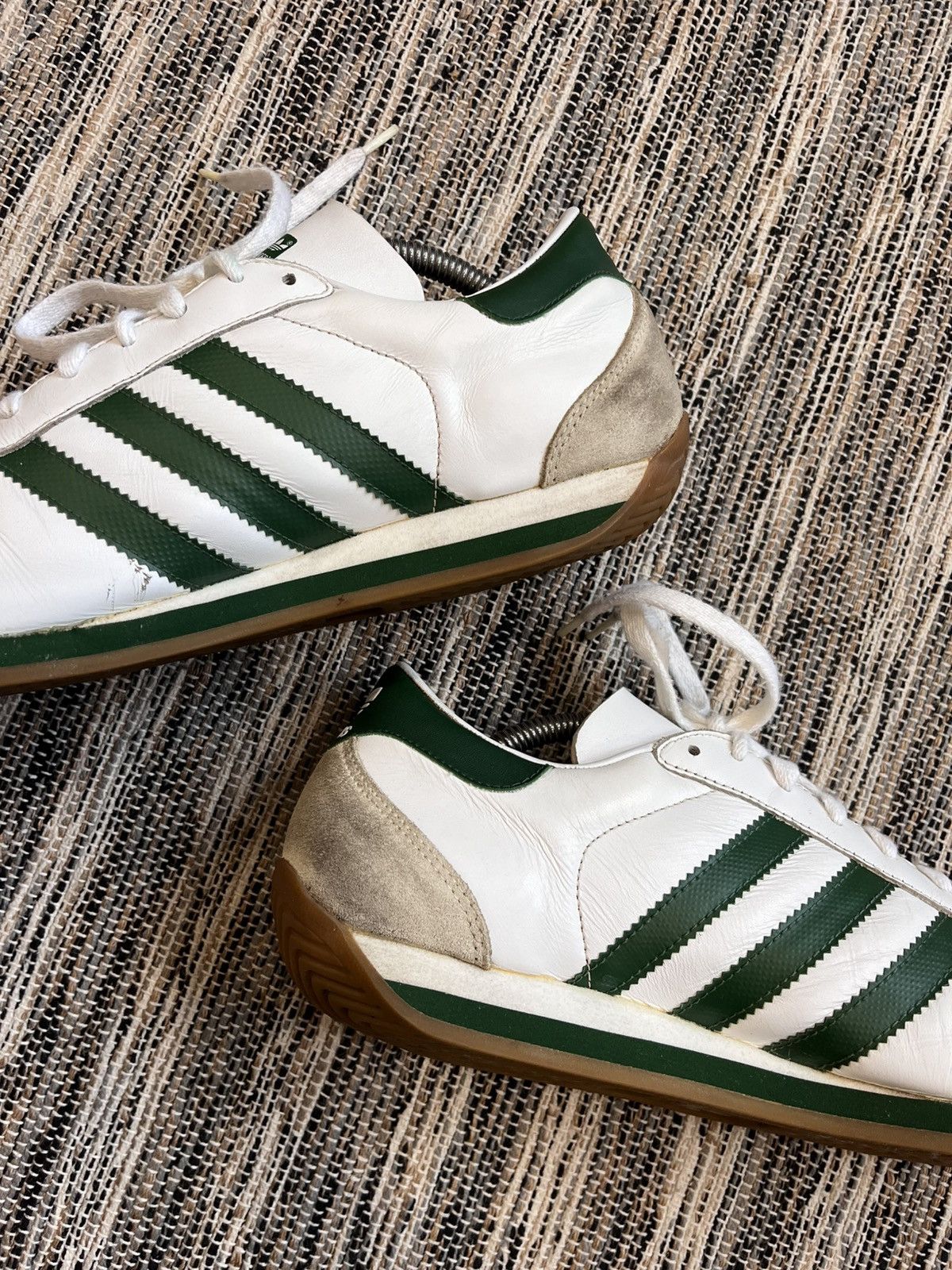 Adidas × Vintage RARE Vintage Adidas Country Leather sneakers japanese 99s Size US 8.5 / EU 41-42 - 11 Thumbnail
