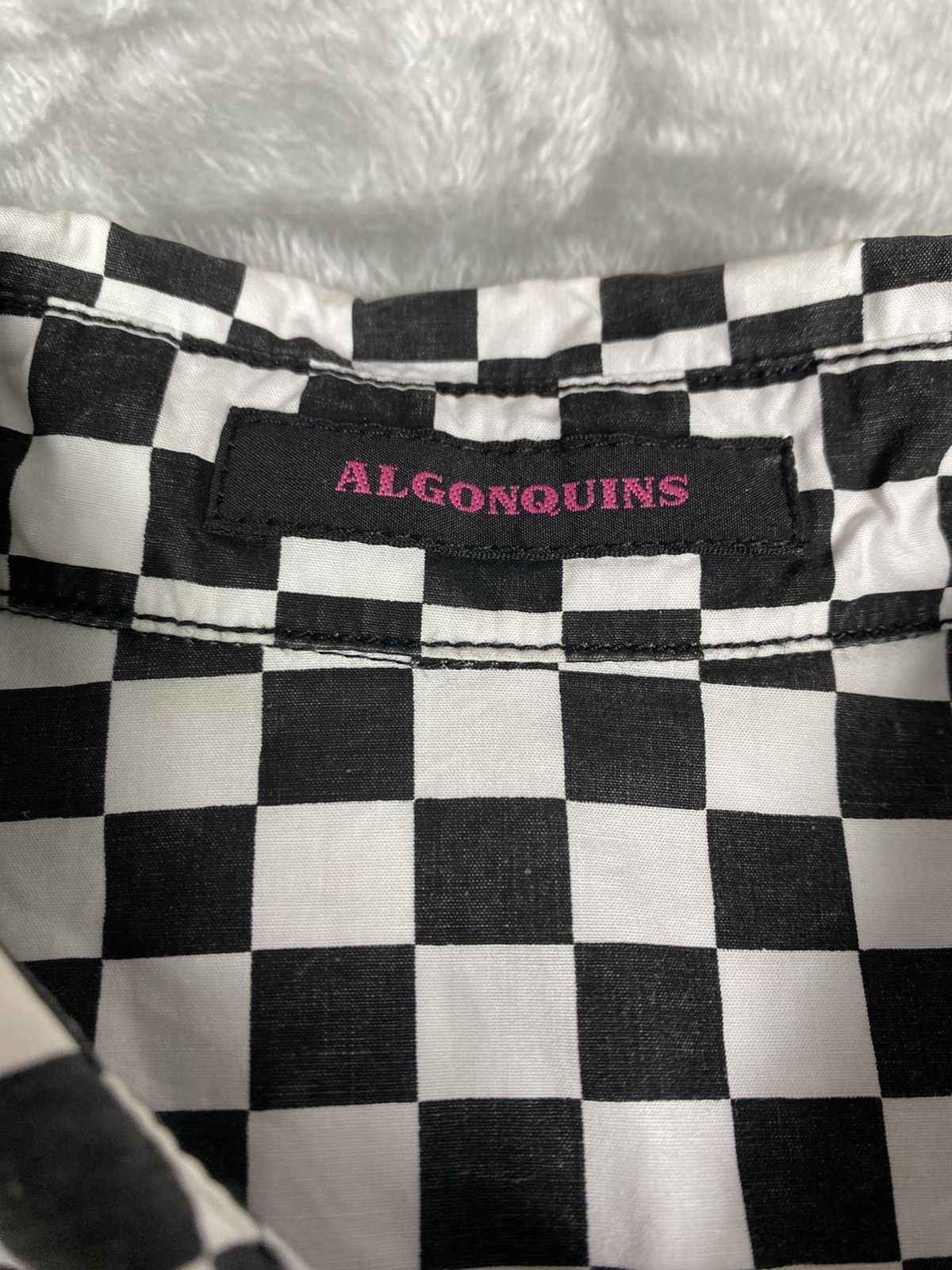 Le Grande Bleu (L.G.B.) Algonquins Checked Button Shirt Size M / US 6-8 / IT 42-44 - 7 Thumbnail