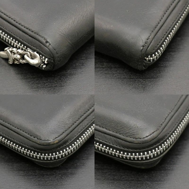 Chrome Hearts Chrome Hearts Round Zip Wallet Size ONE SIZE - 4 Thumbnail