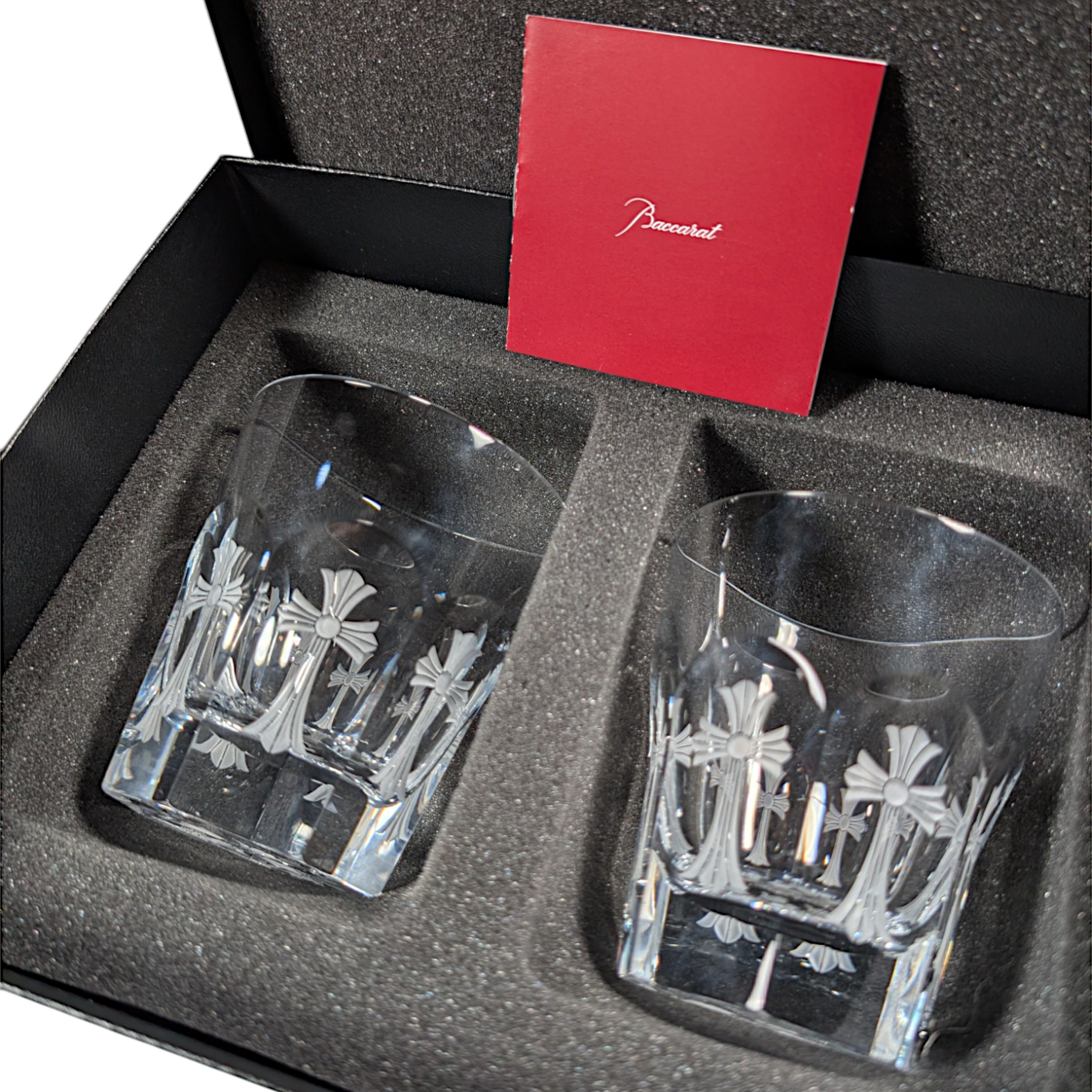 Chrome Hearts CH BACCARAT CRYSTAL 2 GLASS SET HARDCORE CROSS Size ONE SIZE - 7 Thumbnail