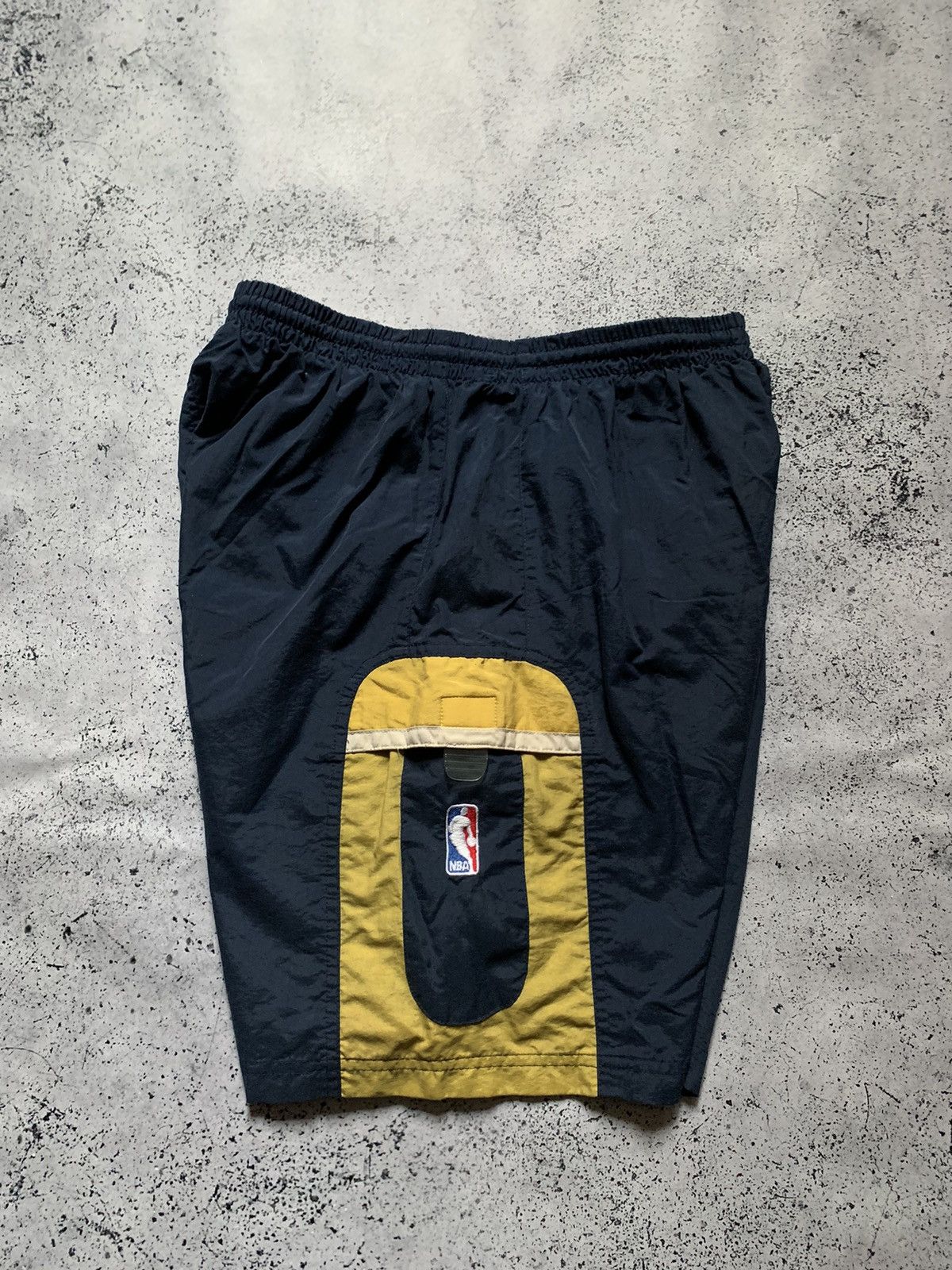 NBA × Nike × Vintage Vintage Nike NBA Shorts Nylon Drill Swoosh USA Y2K Tn Acg Size US 34 / EU 50 - 3 Thumbnail
