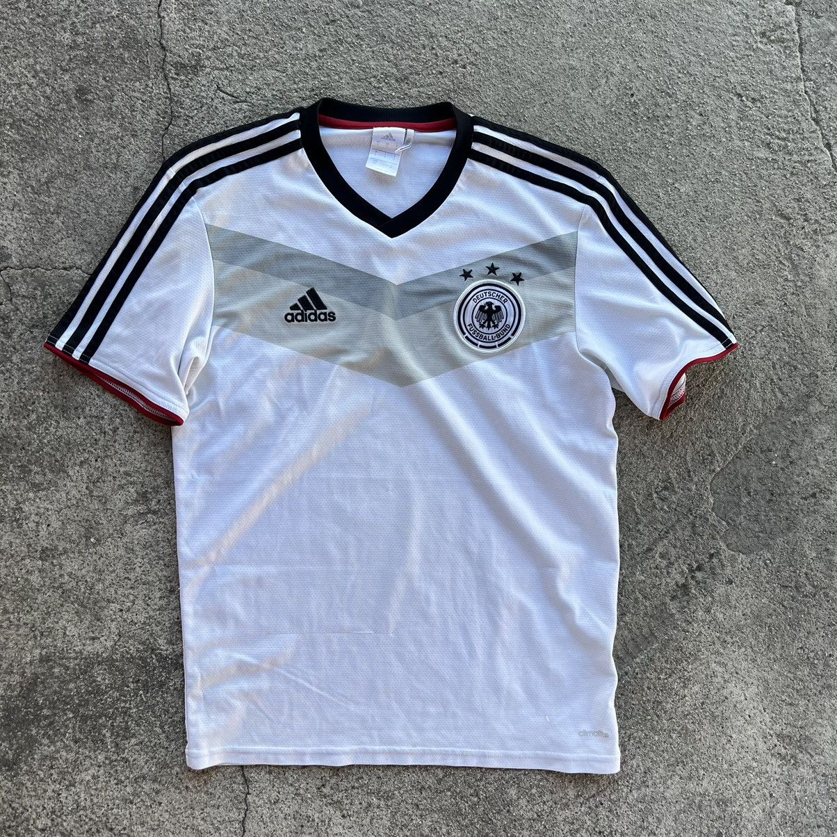 Adidas × Vintage Vintage Adidas Germany Soccer Jersey Blokecore Rare Style L Size US M / EU 48-50 / 2 - 1 Thumbnail