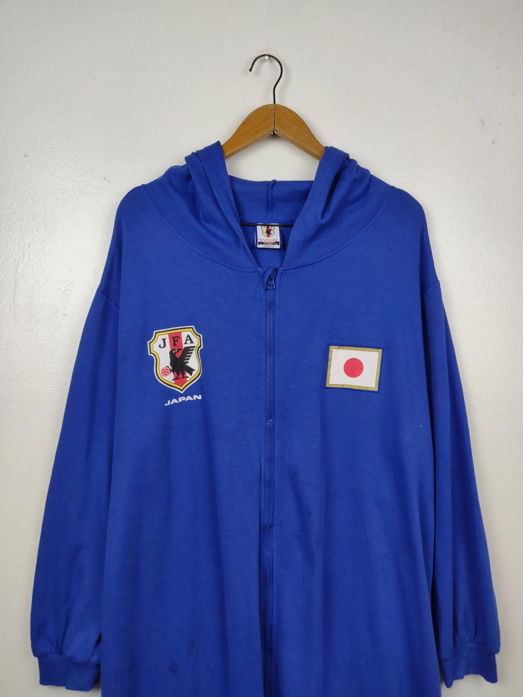 2009 Japan National Team Sweat Zip Up Overall Coveralls