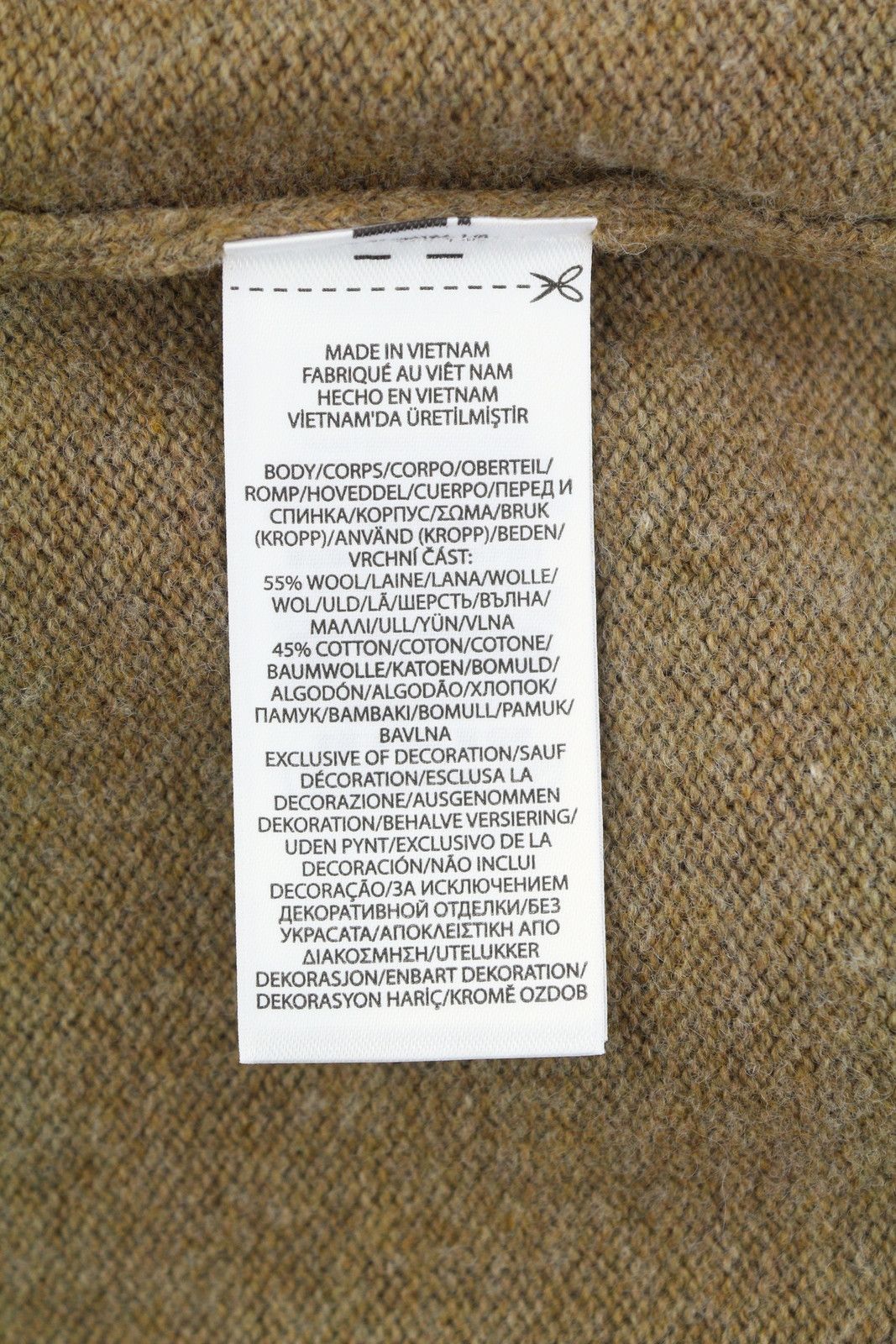 Ralph Lauren BROWN XL Wool Blend Polo Neck Pullover 86932 Size US XL / EU 56 / 4 - 8 Thumbnail