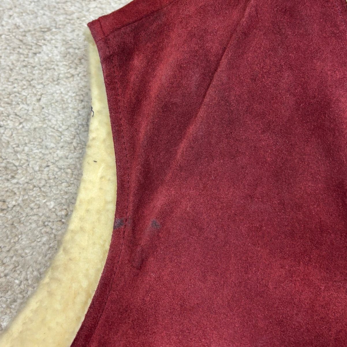 McGregor Vintage McGregor Toro Suede Sherpa Lined Vest Men's 46 Size US L / EU 52-54 / 3 - 8 Thumbnail