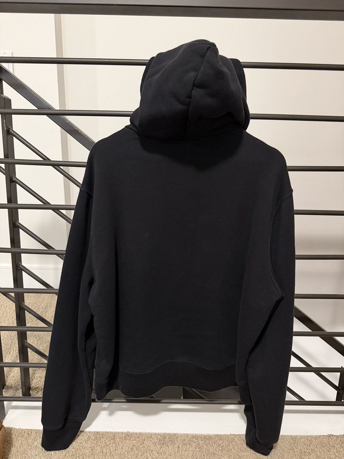 Amiri AMIRI Logo-Lettering Cotton Hoodie Size US L / EU 52-54 / 3 - 2 Thumbnail